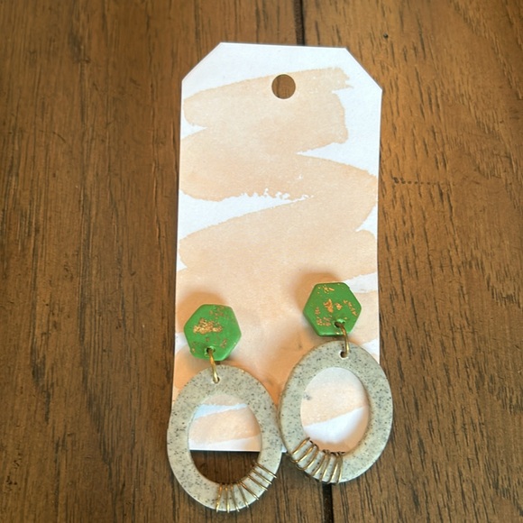 Custom Polymer Earrings Set of 3 - Picture 4 of 7